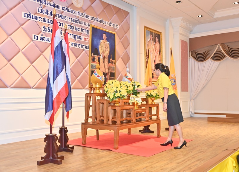 กรมบังคับคดีร่วมพิธีเปิดโครงการยุติธรรม นำสุขสังคมไทย เฉลิมพระเกียรติพระบาทสมเด็จพระเจ้าอยู่หัว เนื่องในโอกาสพระราชพิธีมหามงคลเฉลิมพระชนมพรรษา 6 รอบ 28 กรกฎาคม 2567